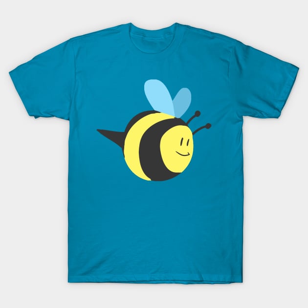 Happy Bumblebee T-Shirt by saradaboru